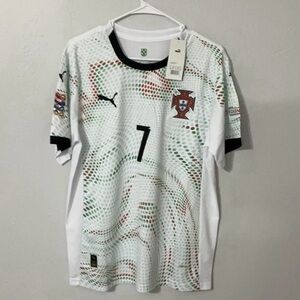 Portugal Ronaldo 2025 Soccer Jersey DryCell Size M